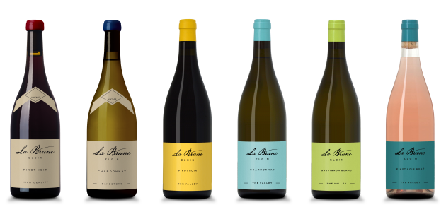 La Brune range of wines